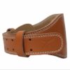 Gorkhey Muscles Gym Belt Color Brown Leather Belt