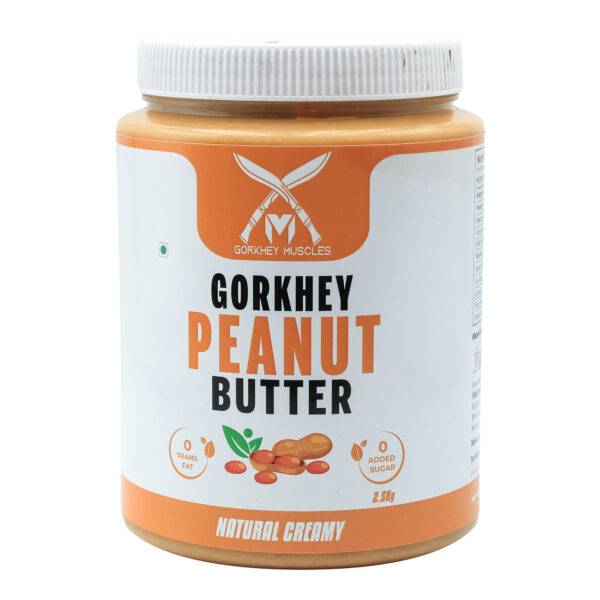 Gorkhey Natural Peanut Butter 2.5KG